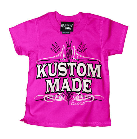 Kustom Made Pink Kid's T-Shirt