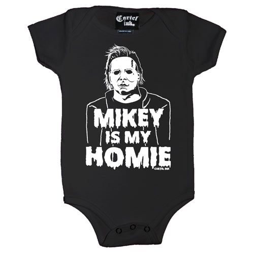 Mikey is my Homie Infant's Onesie