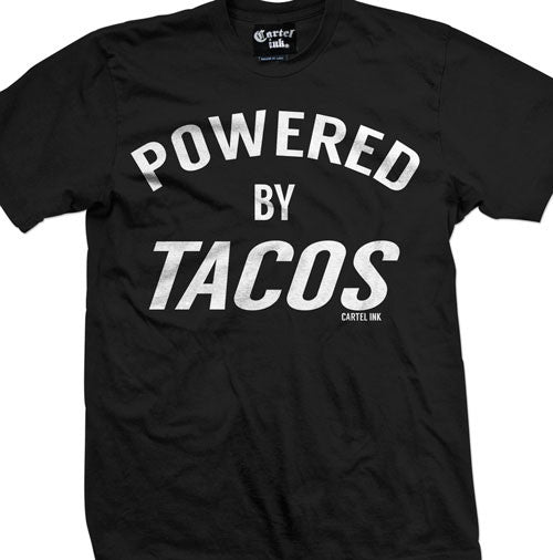 Powered by Tacos Men's T-Shirt
