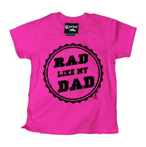 Rad Like My Dad Kid's T-Shirt