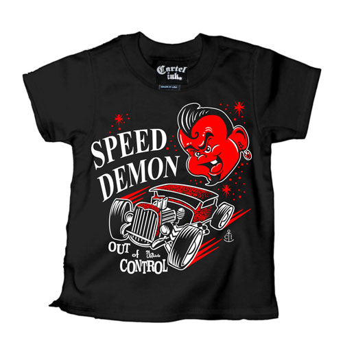 Speed Demon Out of Control Kid's T-Shirt
