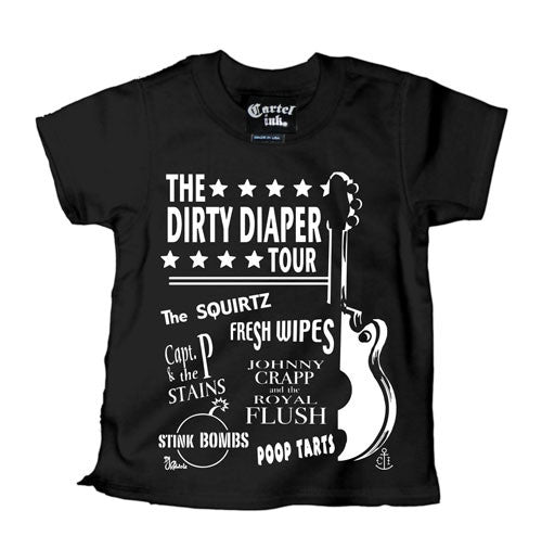 The Dirty Diaper Tour Kid's T-Shirt