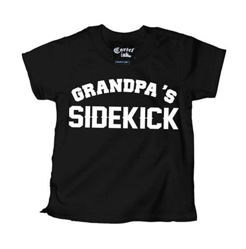 Grandpa's Sidekick Kid's T-Shirt
