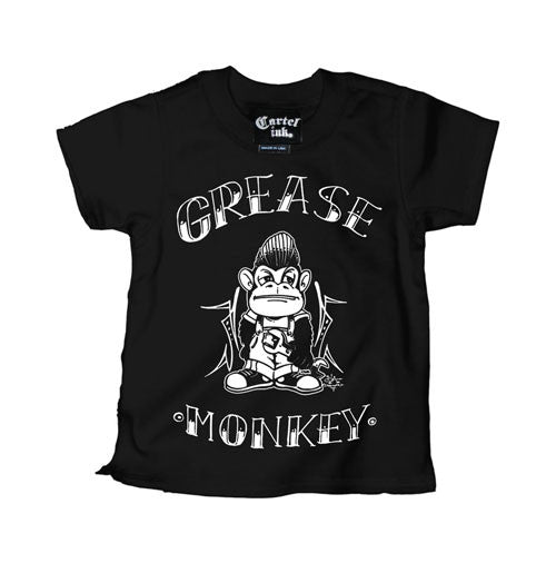 Grease Monkey Kid's T-Shirt
