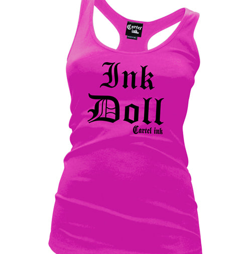Ink Doll Women's Racer Back Tank Top