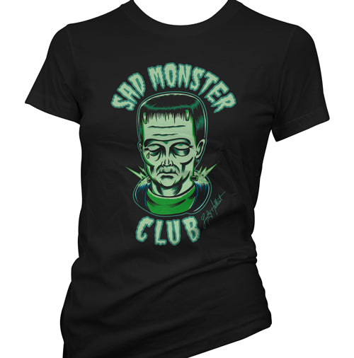 Lucky Hellcat Sad Monster Club Women's T-Shirt
