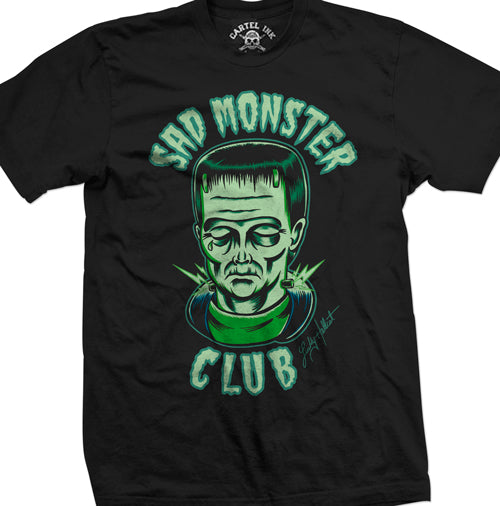 Lucky Hellcat Sad Monster Club Men's T-Shirt