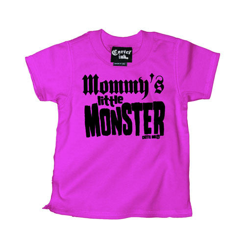 Mommy's Little Monster Kid's T-Shirt