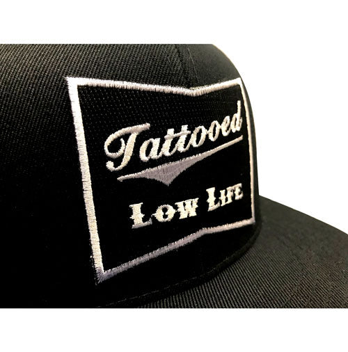 Tattooed Low Life Flat Bill Flex Fit Hat