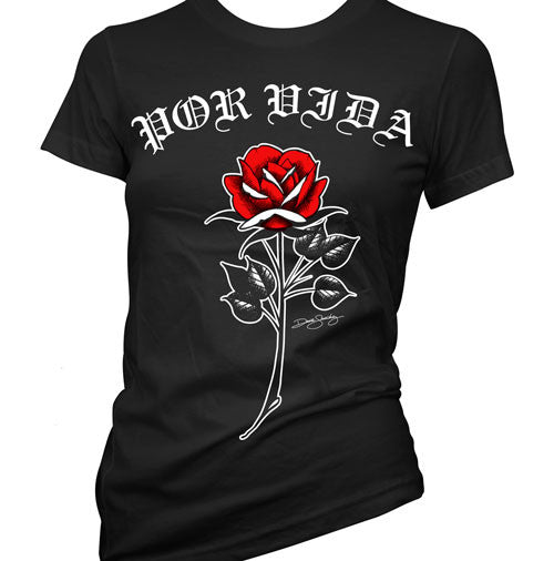 Por Vida Rose Women's T-Shirt