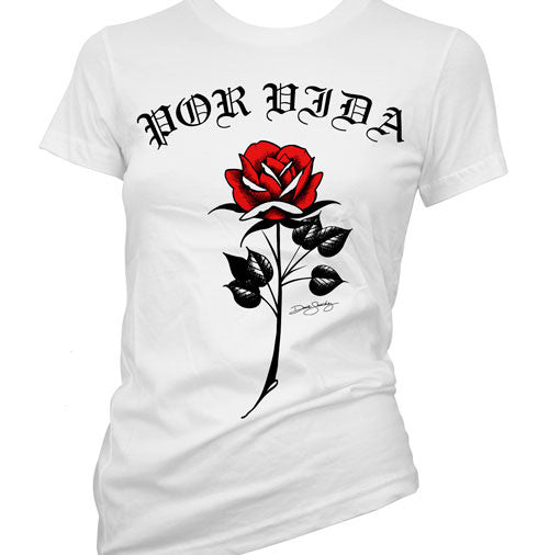 Por Vida Rose Women's T-Shirt