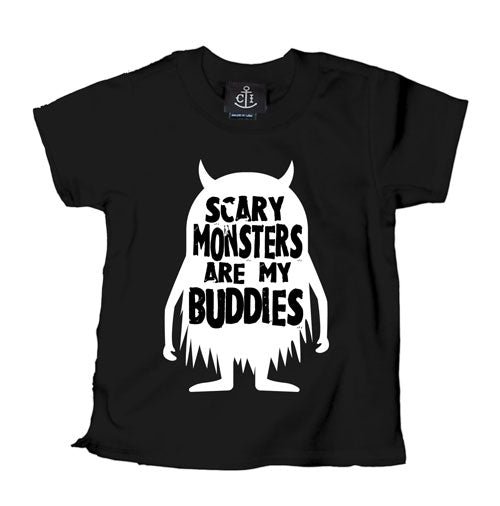 Scary Monsters are my Buddies Kid's T-Shirt