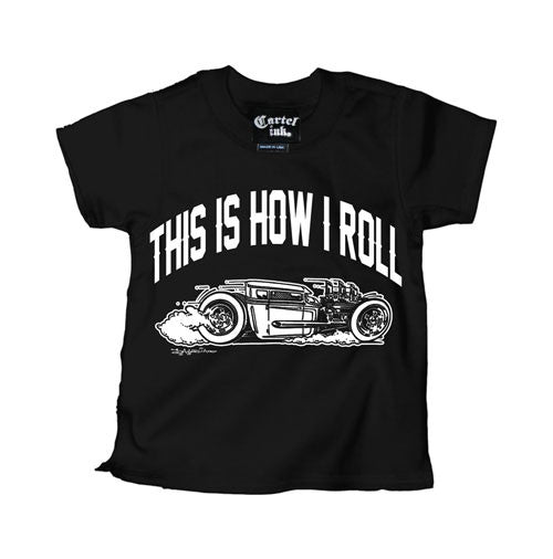 This Is How I Roll Rat Rod Kid's T-Shirt
