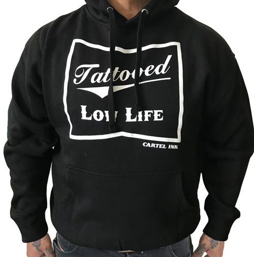 Tattooed Low Life Pull Over Hoodie