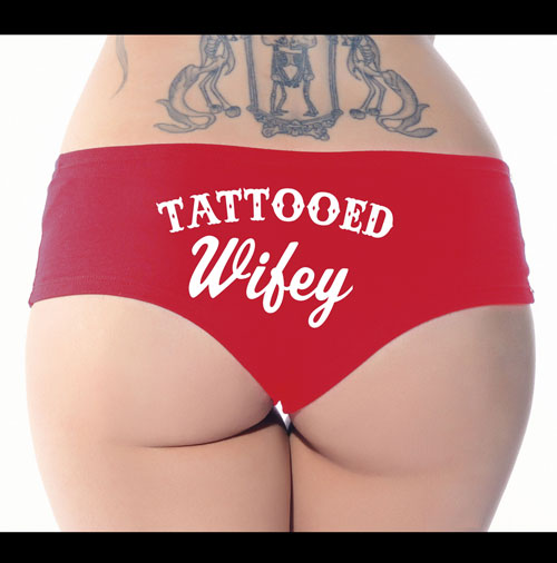 Tattooed Wifey Booty Short