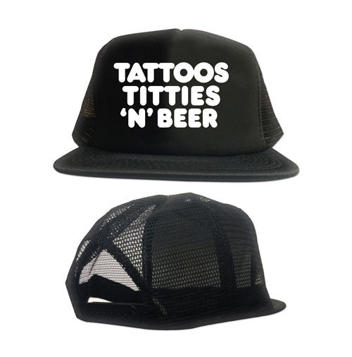 Tattoos Titties and Beer Trucker Hat