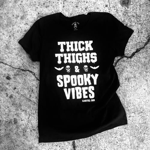thick thighs and spooky vibes