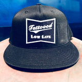 Tattooed Low Life Flat Bill Flex Fit Hat