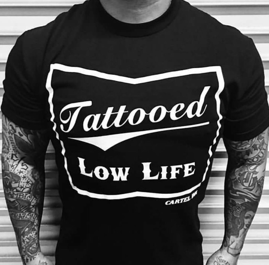 Tattooed Low Life Men's T-Shirt