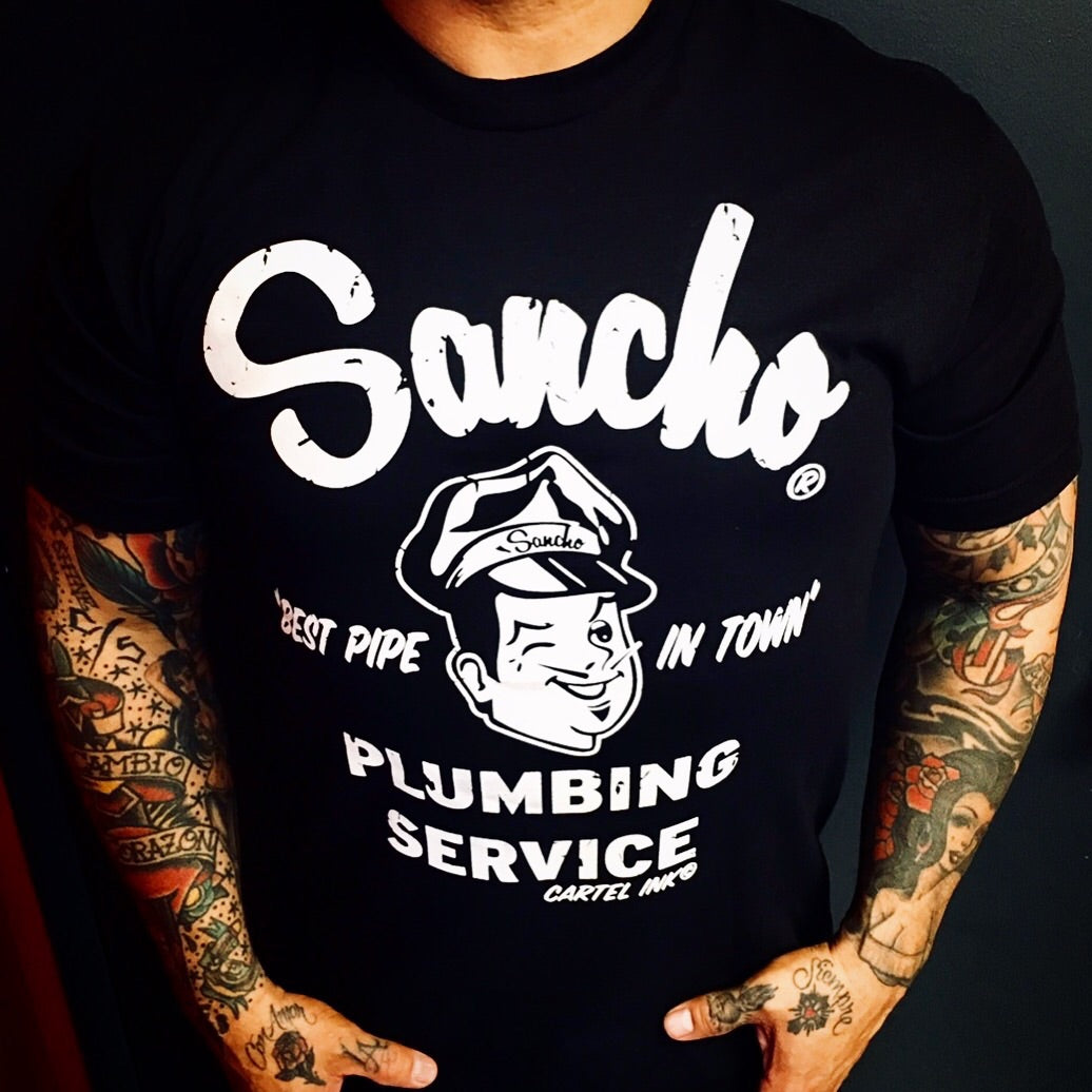 Sancho Plumbing Services Men's T-Shirt