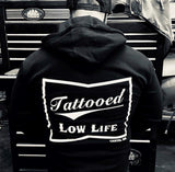 Tattooed Low Life ZIPPERED Men's Hoodie