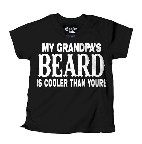 My Grandpa's Beard is Cooler than Yours Kid's T-Shirt
