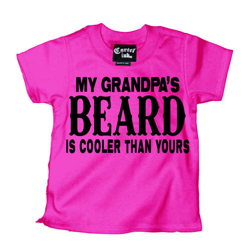 My Grandpa's Beard is Cooler than Yours Kid's T-Shirt